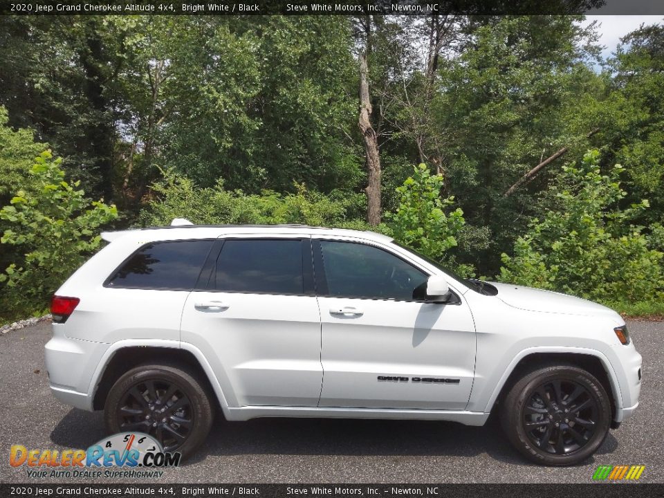 Bright White 2020 Jeep Grand Cherokee Altitude 4x4 Photo #6