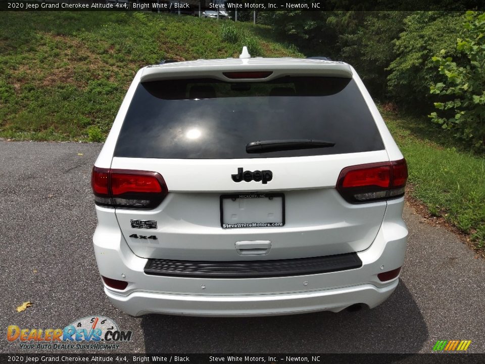 2020 Jeep Grand Cherokee Altitude 4x4 Bright White / Black Photo #8