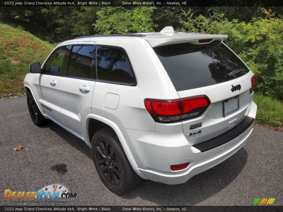 2020 Jeep Grand Cherokee Altitude 4x4 Bright White / Black Photo #9