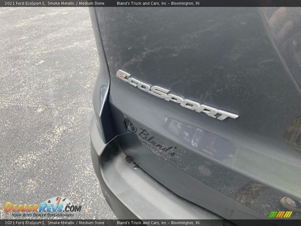 2021 Ford EcoSport S Smoke Metallic / Medium Stone Photo #32
