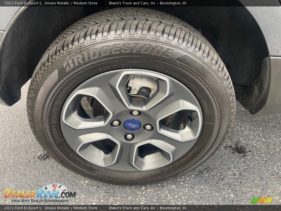 2021 Ford EcoSport S Smoke Metallic / Medium Stone Photo #34