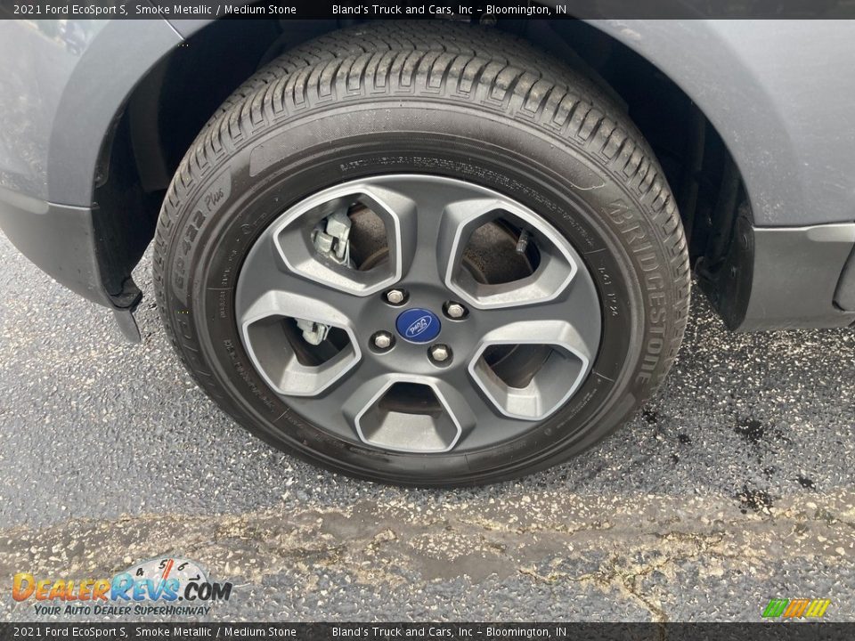 2021 Ford EcoSport S Smoke Metallic / Medium Stone Photo #35