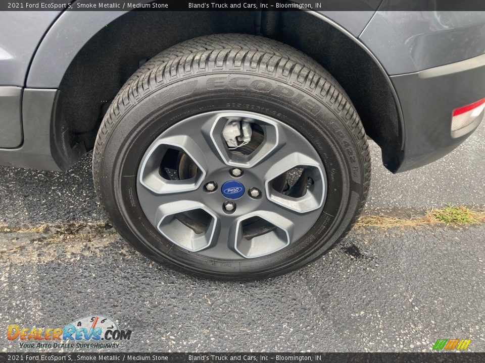 2021 Ford EcoSport S Smoke Metallic / Medium Stone Photo #36
