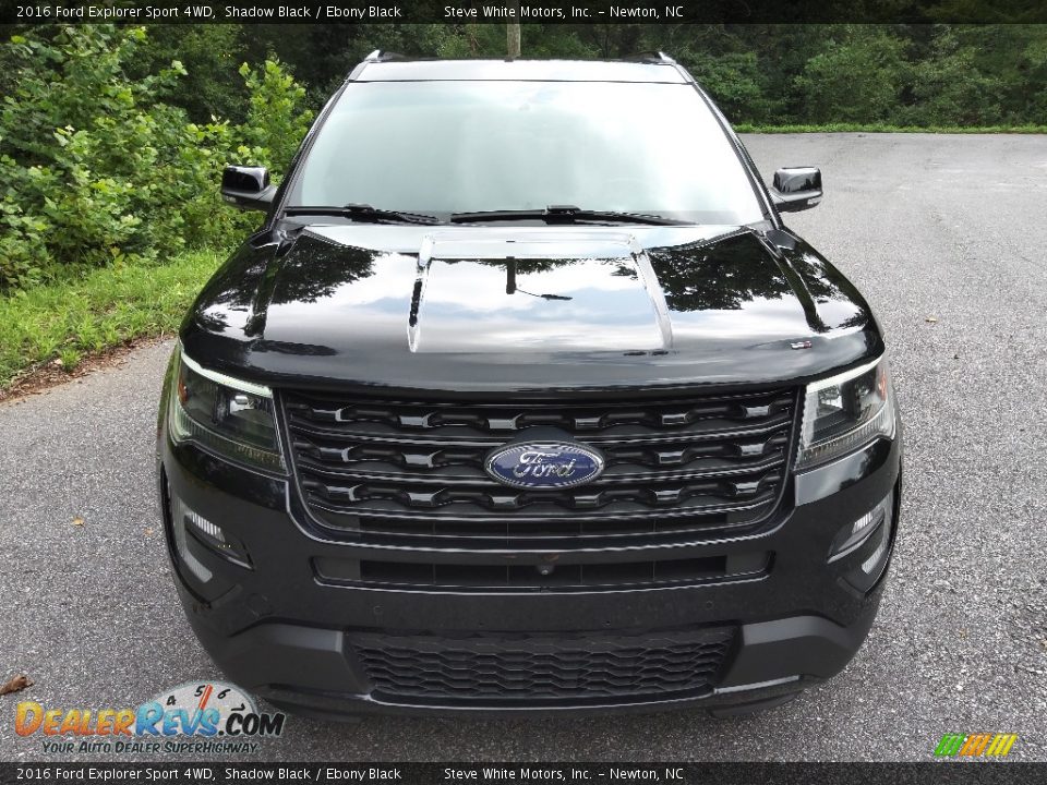 2016 Ford Explorer Sport 4WD Shadow Black / Ebony Black Photo #3