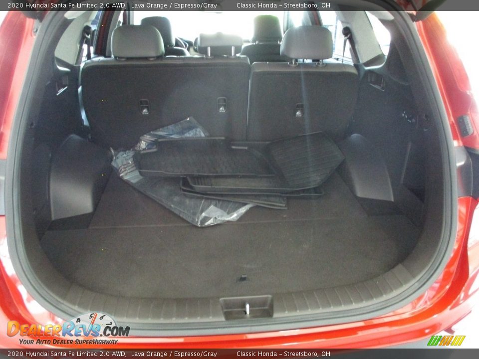 2020 Hyundai Santa Fe Limited 2.0 AWD Lava Orange / Espresso/Gray Photo #13