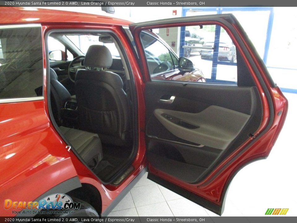 2020 Hyundai Santa Fe Limited 2.0 AWD Lava Orange / Espresso/Gray Photo #20