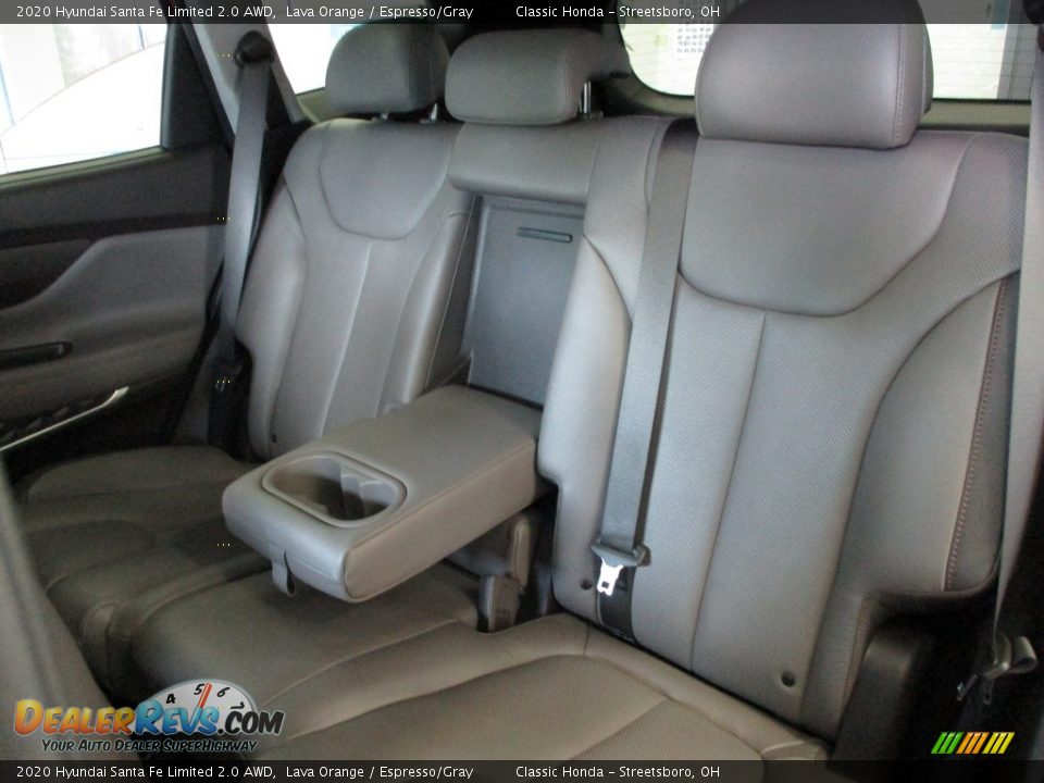 2020 Hyundai Santa Fe Limited 2.0 AWD Lava Orange / Espresso/Gray Photo #25