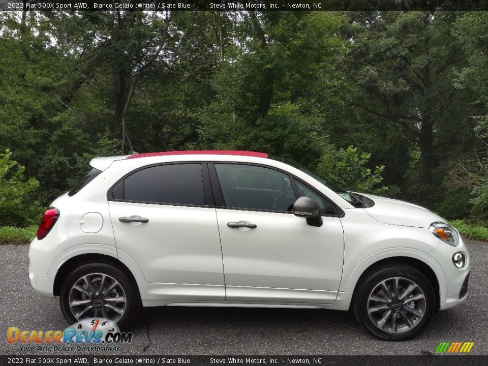 Bianco Gelato (White) 2022 Fiat 500X Sport AWD Photo #5