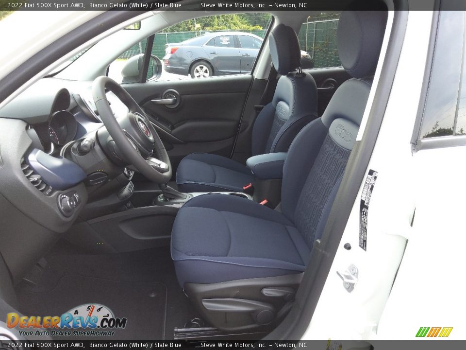 Slate Blue Interior - 2022 Fiat 500X Sport AWD Photo #10