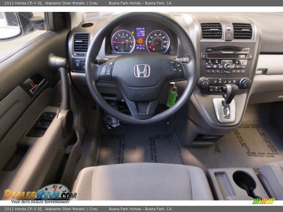 2011 Honda CR-V SE Alabaster Silver Metallic / Gray Photo #5