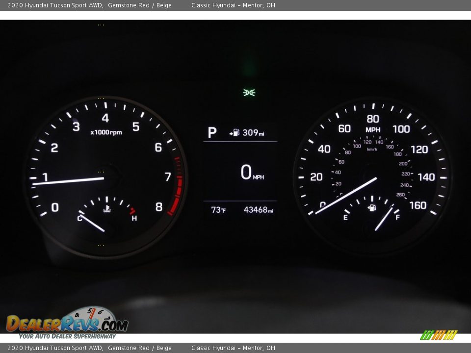 2020 Hyundai Tucson Sport AWD Gemstone Red / Beige Photo #8