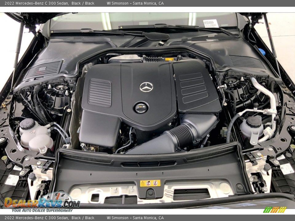 2022 Mercedes-Benz C 300 Sedan 2.0 Liter Turbocharged DOHC 16-Valve VVT 4 Cylinder Engine Photo #9