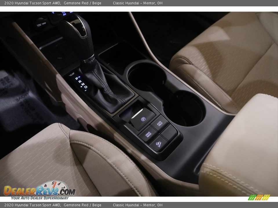 2020 Hyundai Tucson Sport AWD Gemstone Red / Beige Photo #13