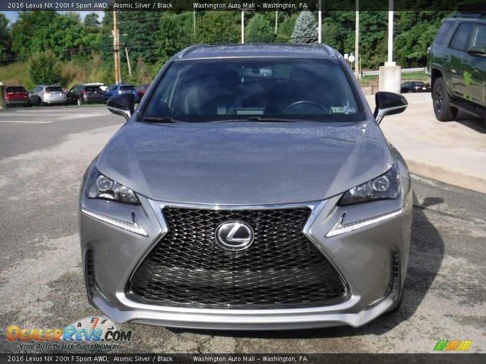 2016 Lexus NX 200t F Sport AWD Atomic Silver / Black Photo #13