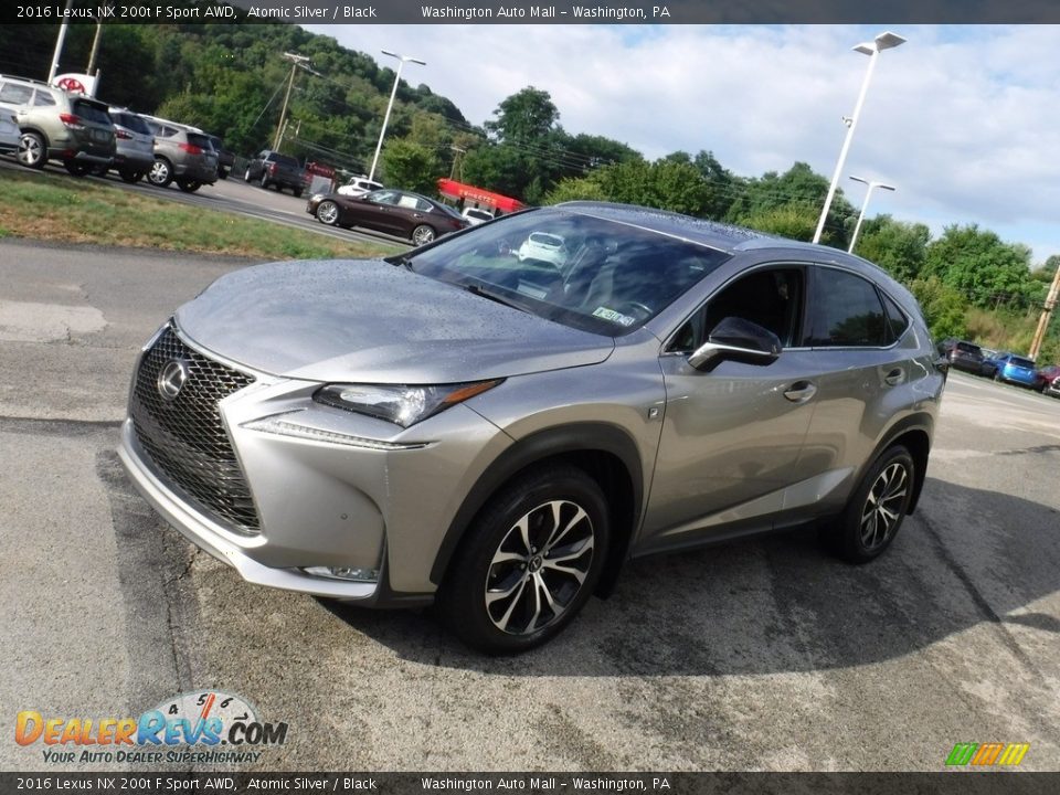 2016 Lexus NX 200t F Sport AWD Atomic Silver / Black Photo #14