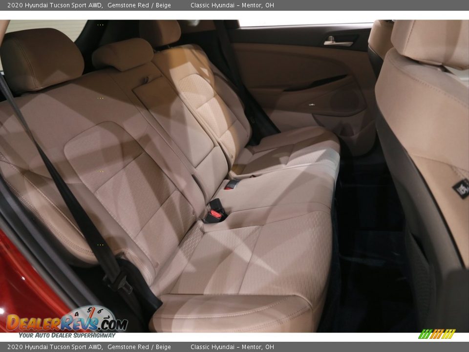 2020 Hyundai Tucson Sport AWD Gemstone Red / Beige Photo #15