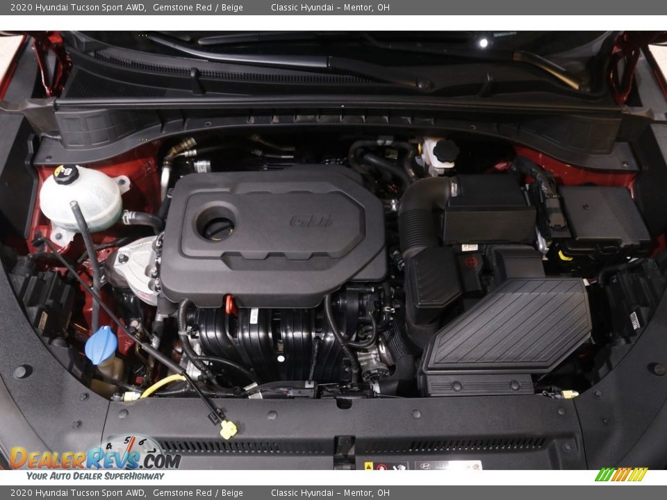 2020 Hyundai Tucson Sport AWD Gemstone Red / Beige Photo #18