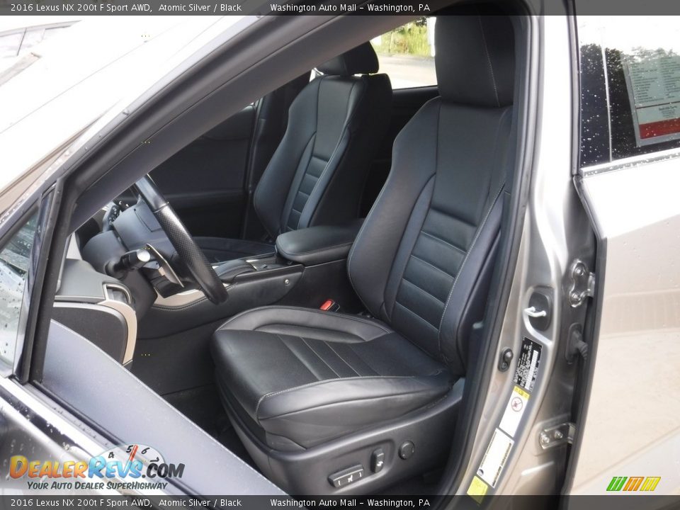 2016 Lexus NX 200t F Sport AWD Atomic Silver / Black Photo #23