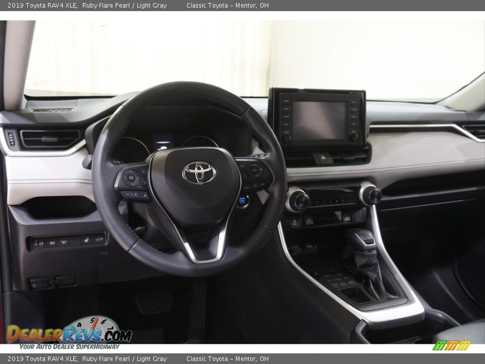 2019 Toyota RAV4 XLE Ruby Flare Pearl / Light Gray Photo #6