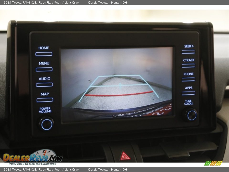 2019 Toyota RAV4 XLE Ruby Flare Pearl / Light Gray Photo #11