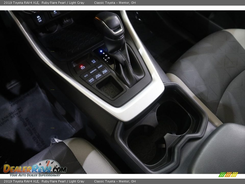 2019 Toyota RAV4 XLE Ruby Flare Pearl / Light Gray Photo #13