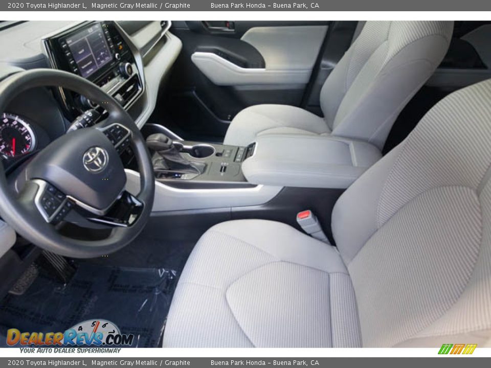 2020 Toyota Highlander L Magnetic Gray Metallic / Graphite Photo #3