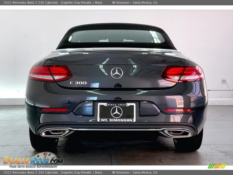 2022 Mercedes-Benz C 300 Cabriolet Graphite Gray Metallic / Black Photo #3