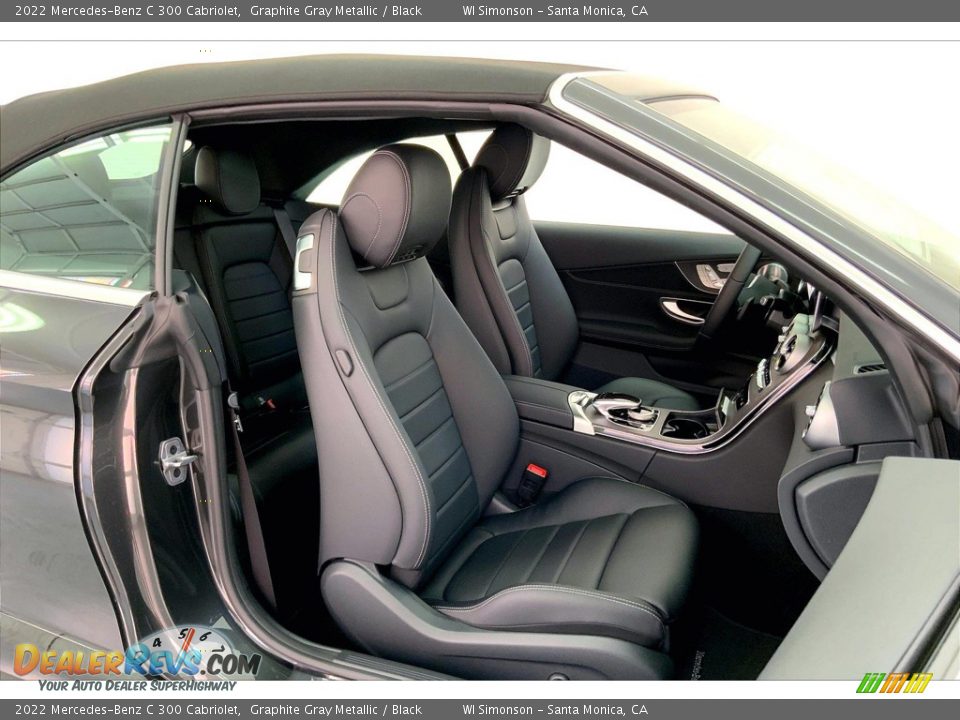 Front Seat of 2022 Mercedes-Benz C 300 Cabriolet Photo #5