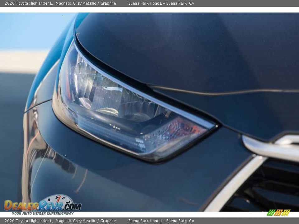 2020 Toyota Highlander L Magnetic Gray Metallic / Graphite Photo #8
