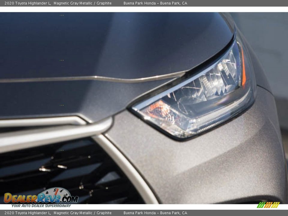 2020 Toyota Highlander L Magnetic Gray Metallic / Graphite Photo #9