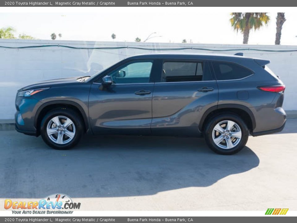 2020 Toyota Highlander L Magnetic Gray Metallic / Graphite Photo #10