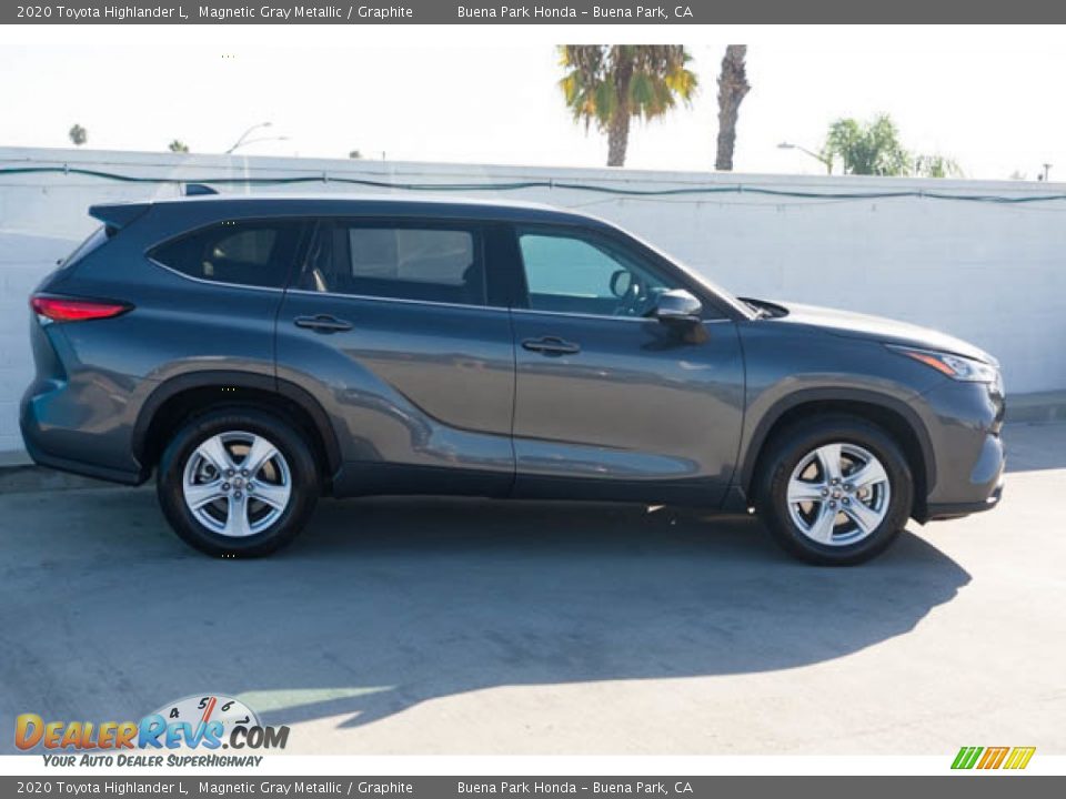 2020 Toyota Highlander L Magnetic Gray Metallic / Graphite Photo #12