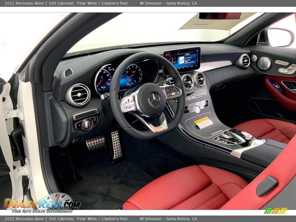 Front Seat of 2022 Mercedes-Benz C 300 Cabriolet Photo #4
