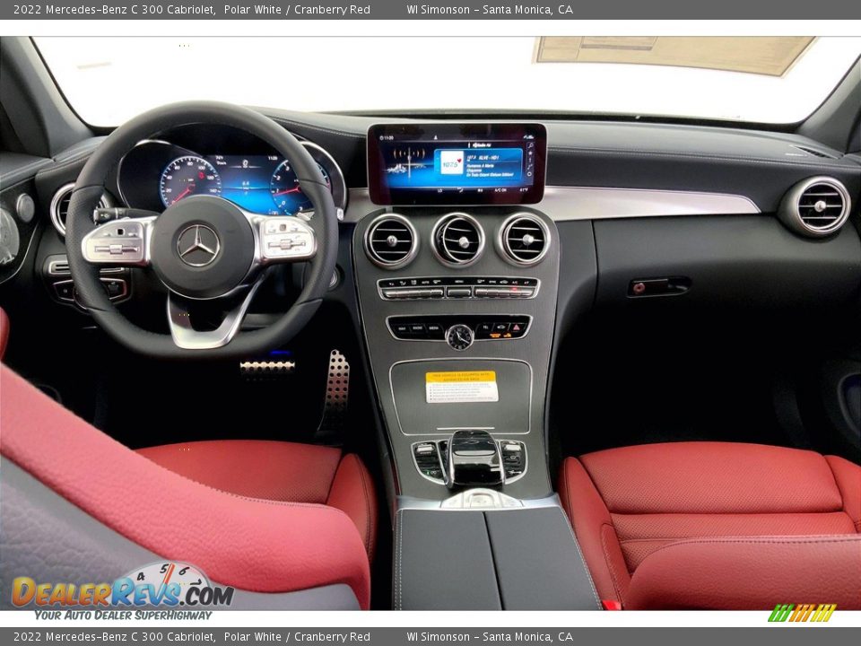 Dashboard of 2022 Mercedes-Benz C 300 Cabriolet Photo #6