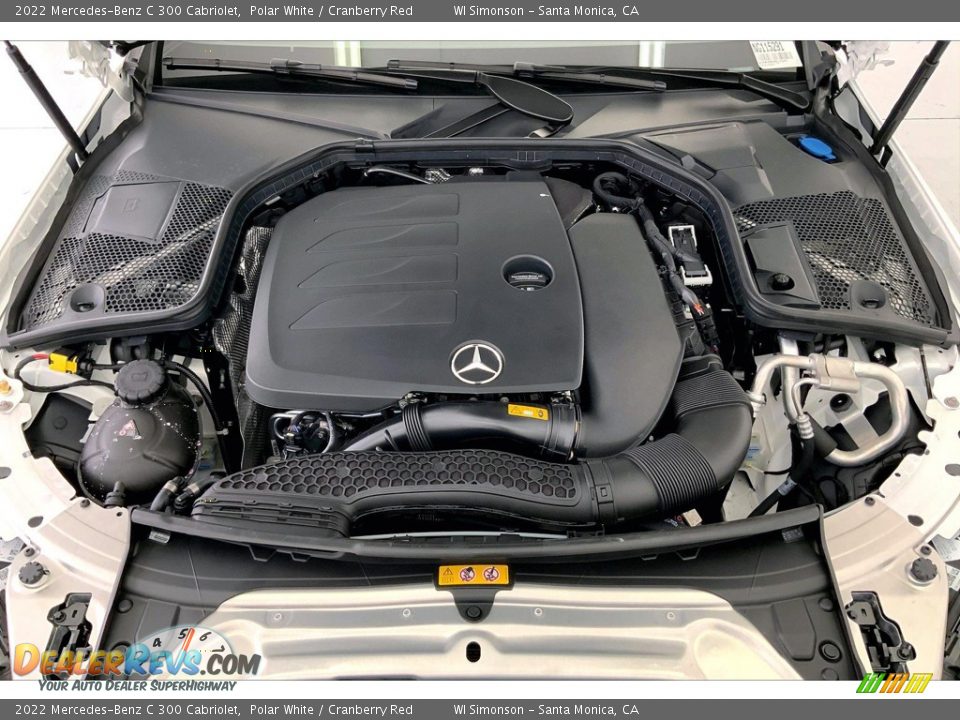 2022 Mercedes-Benz C 300 Cabriolet 2.0 Liter Turbocharged DOHC 16-Valve VVT 4 Cylinder Engine Photo #9