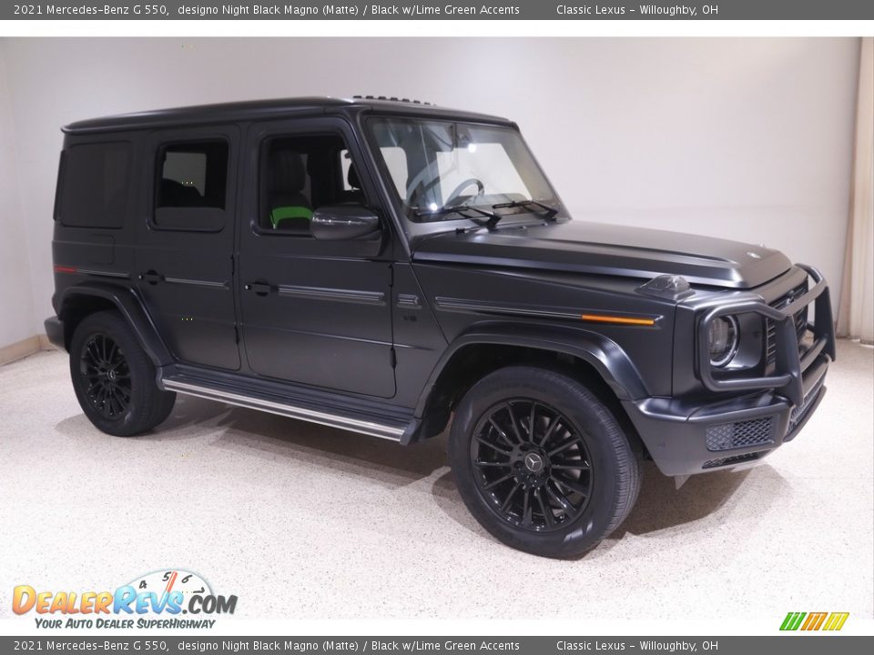 designo Night Black Magno (Matte) 2021 Mercedes-Benz G 550 Photo #1