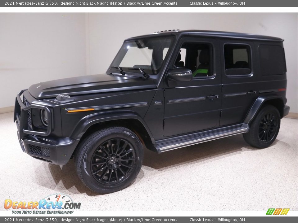 Front 3/4 View of 2021 Mercedes-Benz G 550 Photo #3