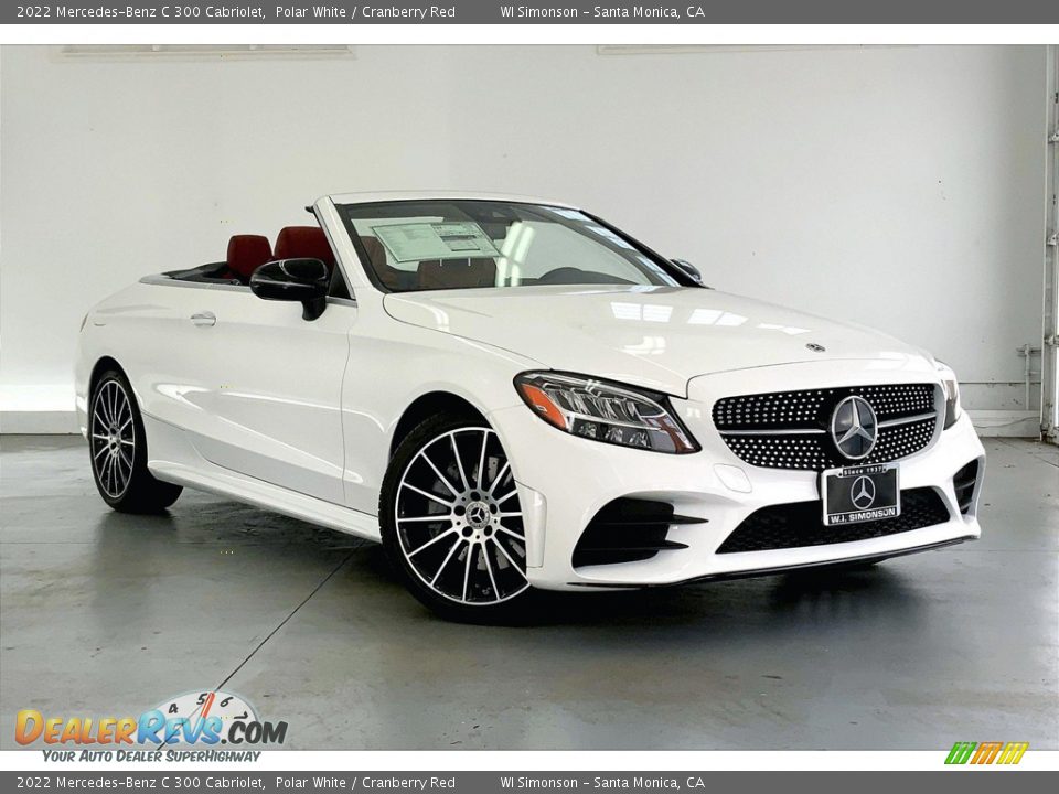 Front 3/4 View of 2022 Mercedes-Benz C 300 Cabriolet Photo #12