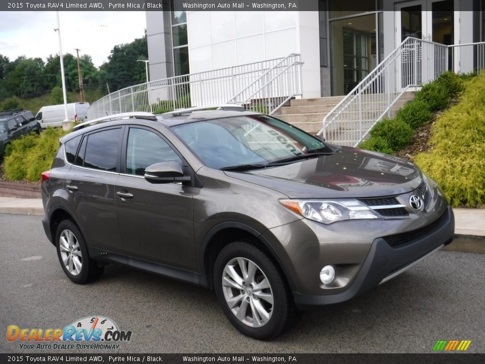 2015 Toyota RAV4 Limited AWD Pyrite Mica / Black Photo #1