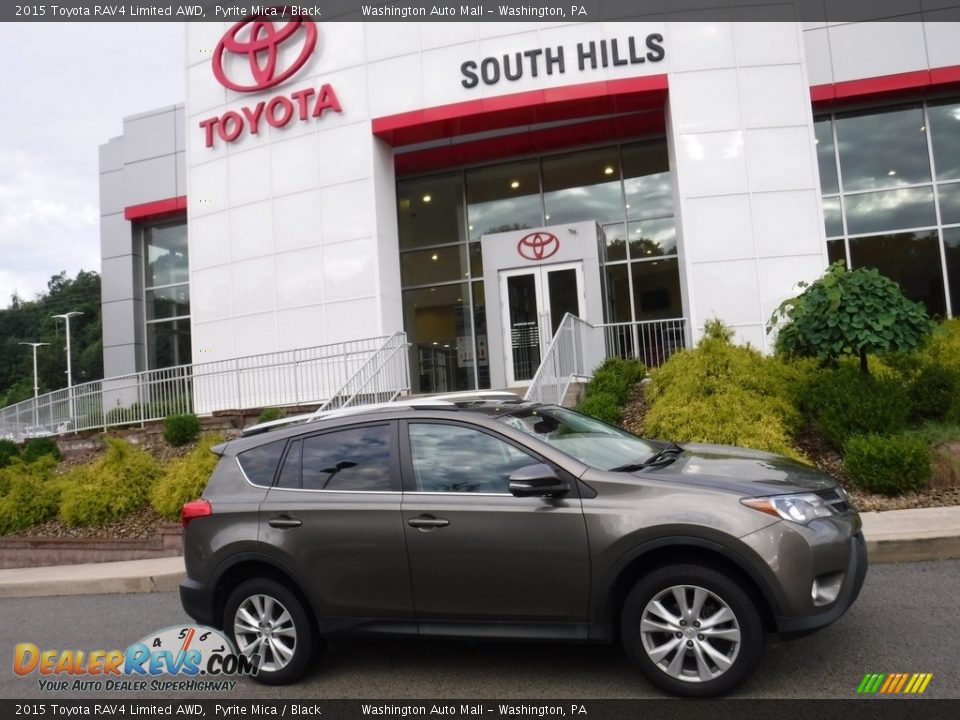 2015 Toyota RAV4 Limited AWD Pyrite Mica / Black Photo #2