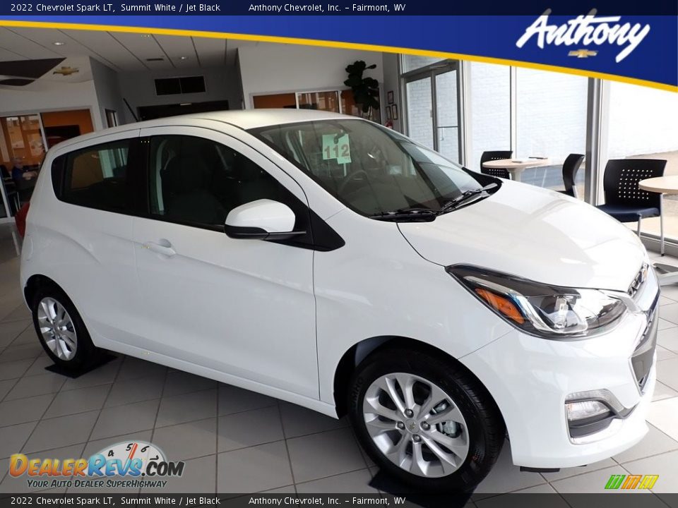 2022 Chevrolet Spark LT Summit White / Jet Black Photo #1