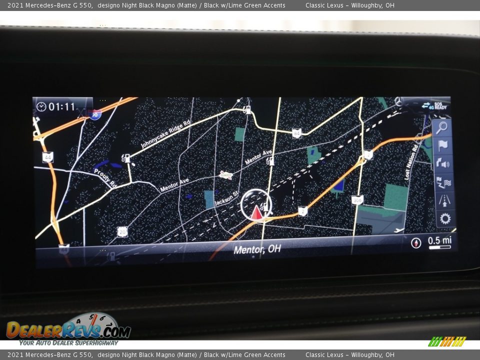 Navigation of 2021 Mercedes-Benz G 550 Photo #13
