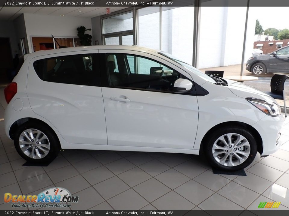 2022 Chevrolet Spark LT Summit White / Jet Black Photo #2