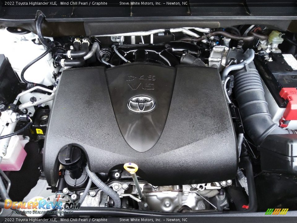 2022 Toyota Highlander XLE 3.5 Liter DOHC 24-Valve VVT-i V6 Engine Photo #12