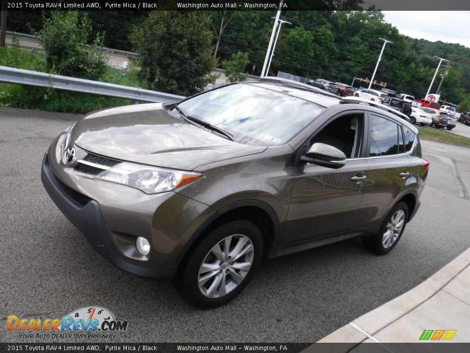 2015 Toyota RAV4 Limited AWD Pyrite Mica / Black Photo #12