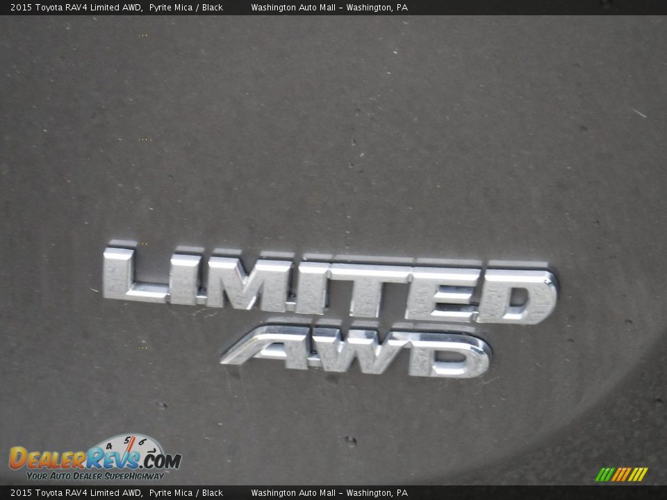 2015 Toyota RAV4 Limited AWD Pyrite Mica / Black Photo #17