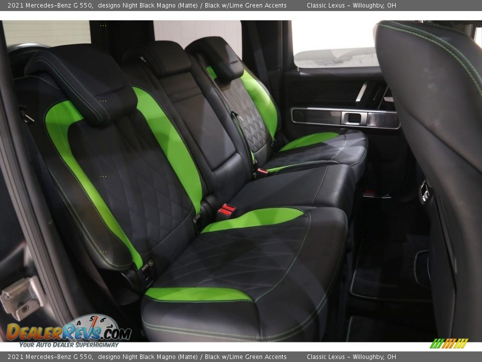 Rear Seat of 2021 Mercedes-Benz G 550 Photo #28