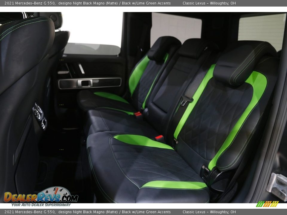 Rear Seat of 2021 Mercedes-Benz G 550 Photo #29