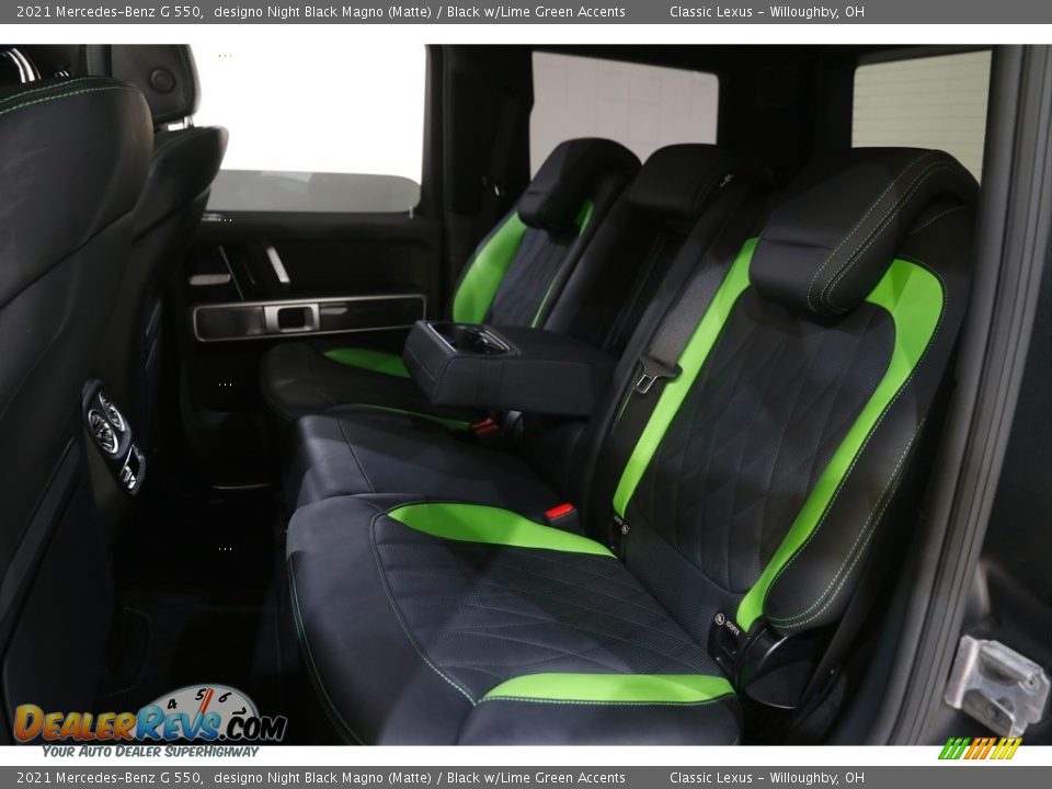 Rear Seat of 2021 Mercedes-Benz G 550 Photo #30