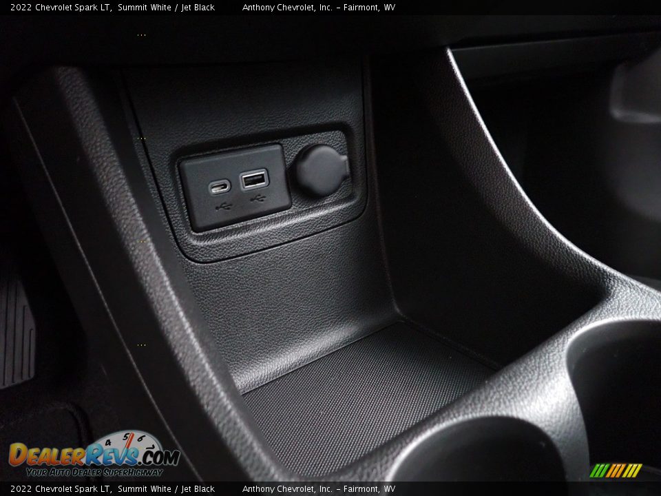 2022 Chevrolet Spark LT Summit White / Jet Black Photo #18
